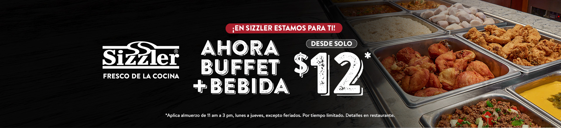 Buffet Ilimitado Almuerzo