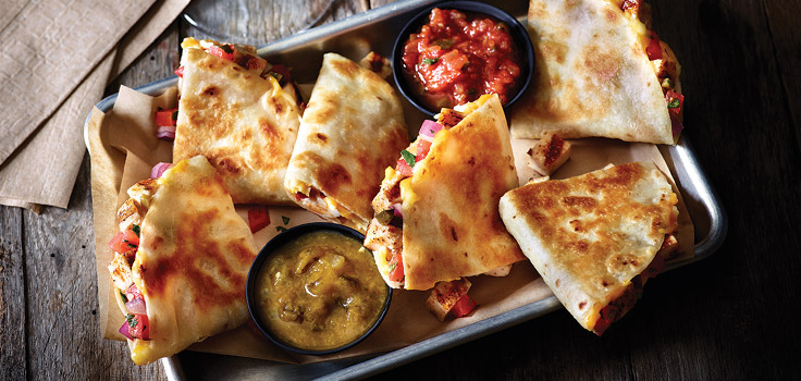 Chicken Quesadillas
