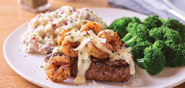 Parmesan Surf & Turf